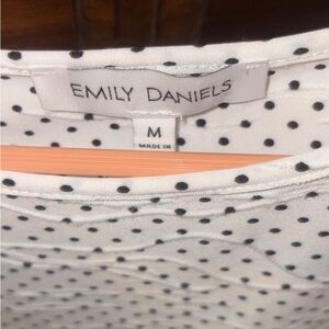 Stylish Polka Dot Knit Top